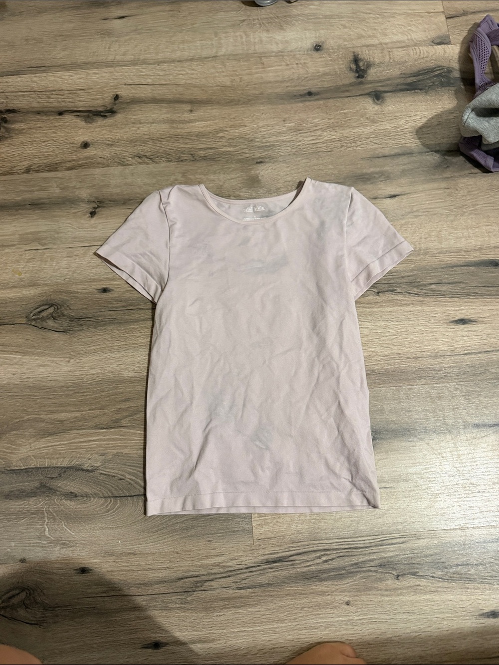 Target Women’s Short Sleeve Tee - Light Pink
